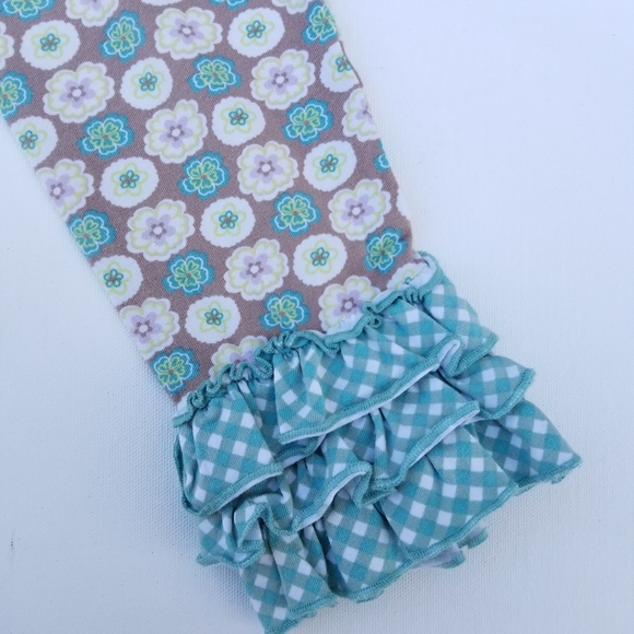 MATILDA JANE Boutique Motif Leggings Ruffle Sz 10 - Picture 4 of 8